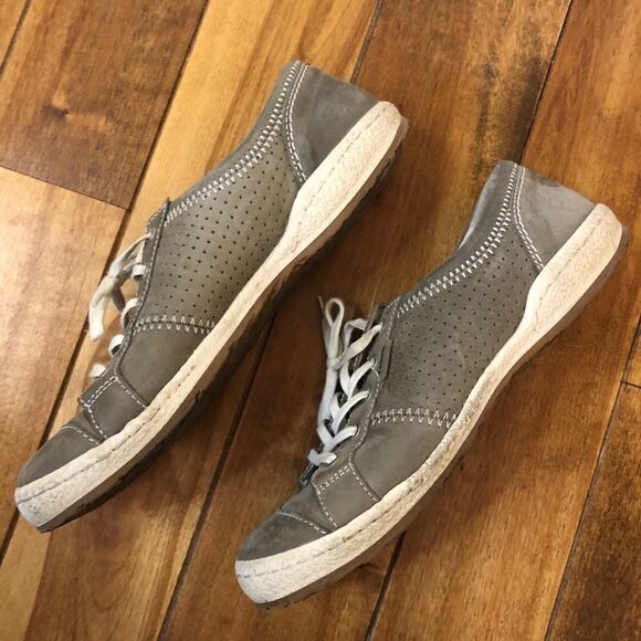 Josef Seibel lace up leather shoes sz 7 - Picture 4 of 8